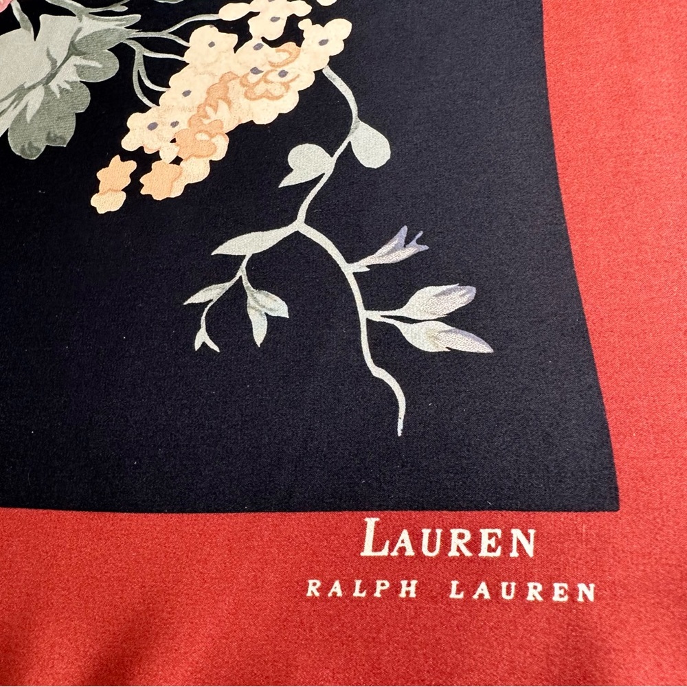 Authentic Ralph Lauren Scarf New Without Tag - Picture 5 of 6